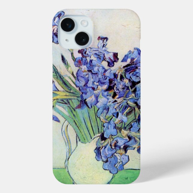 Coques Case-Mate iPhone Vase Still Life avec Irises par Vincent van Gogh (Verso)