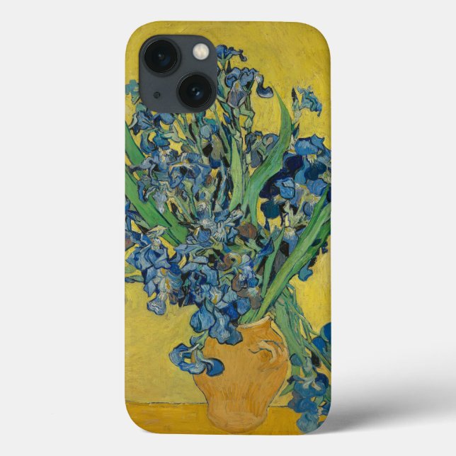 Coques Case-Mate iPhone Vase Van Gogh avec Iris Classic Impressionnisme (Verso)