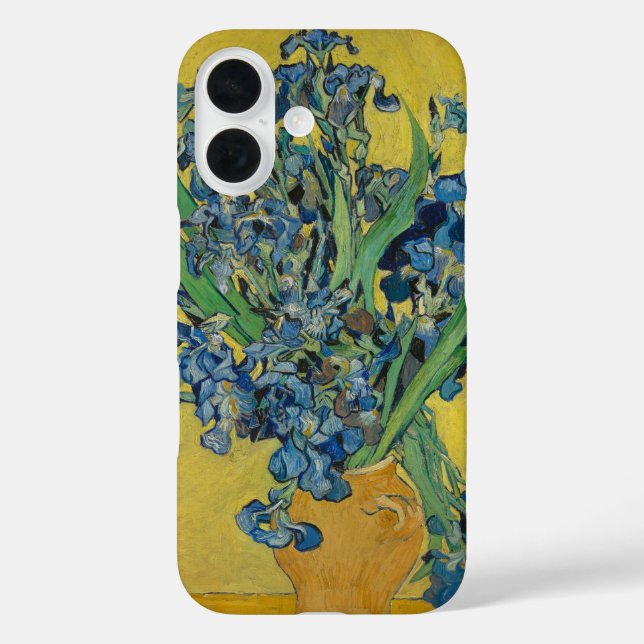 Coques Case-Mate iPhone Vase Van Gogh avec Iris Classic Impressionnisme (Verso)