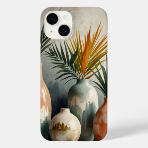 Coque Case-Mate iPhone Vases tropicales dans les teintes aquarelles