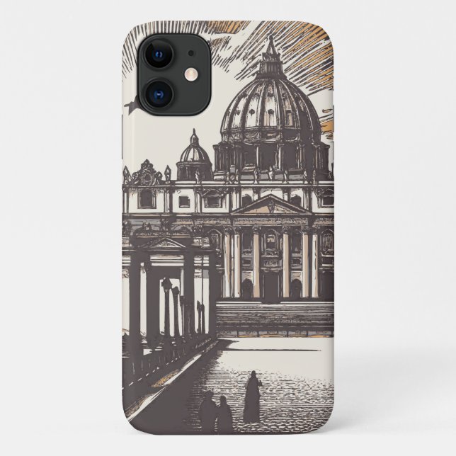 Coques Case-Mate iPhone Vatican Rome Italie Europe (Dos)