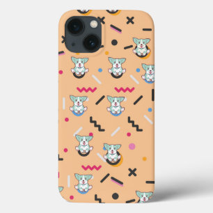 Case-Mate iPhone Case Vecteur de motif transparent de chien 