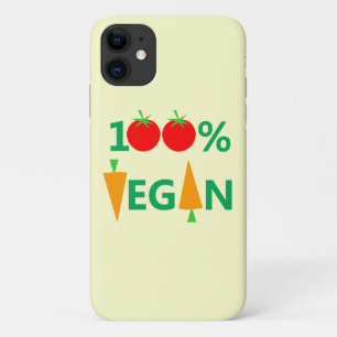 Etui iPhone Case-Mate Vegan Diet Cute Cartoon Tomates et Carottes