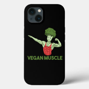 Case-Mate iPhone Case Vegan Power Plante végétarien Brocoli Bodybuilding