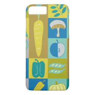 Coque iPhone 7 Plus Veggie Blocks II