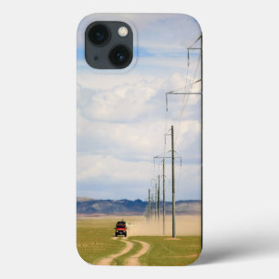 Coque Case-Mate iPhone Véhicules 4X4 sur route de terre, désert de Gobi