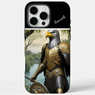 Coque iPhone 16 Pro Max Veillée de l'aigle guerrier