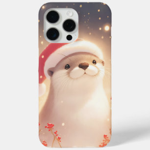 Coque Case-Mate iPhone Veillée de Noël douillette de loutre