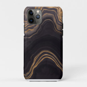 Case-Mate iPhone Case Veines en cuivre et or sur la texture en marbre no