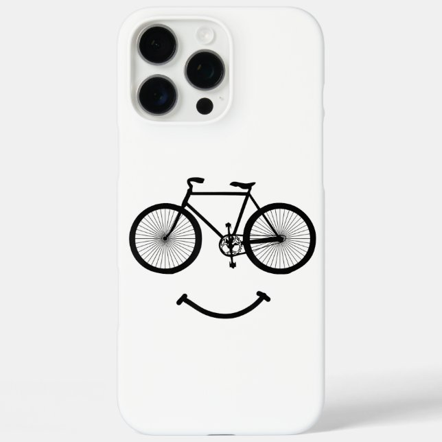 Coques Case-Mate iPhone Vélo et sourire T-shirt Tee - shirt de vélo Blac (Verso)