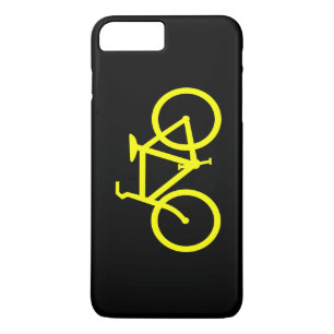 Coque iPhone 8 Plus/7 Plus Vélo jaune