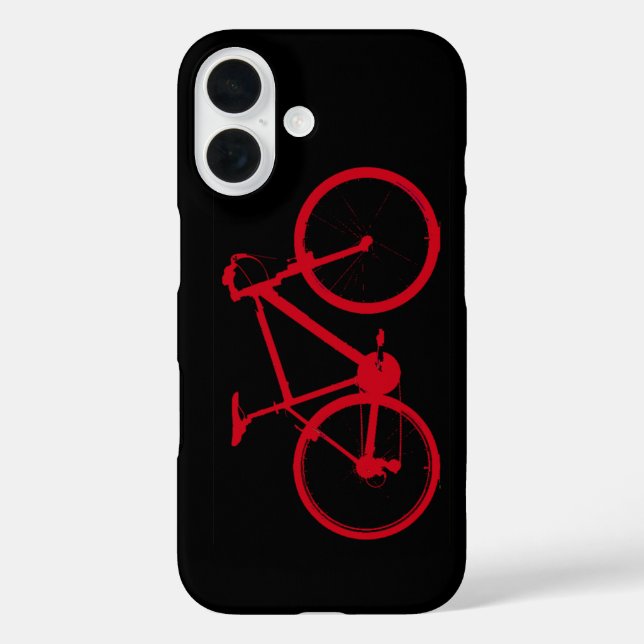 Coques Case-Mate iPhone vélo rouge, vélo (Verso)