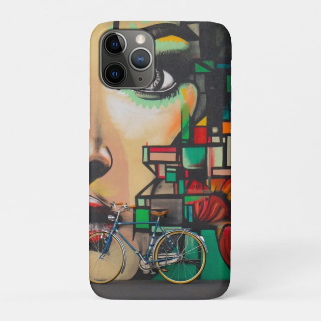 Coques Case-Mate iPhone Vélos sur le mur de Graffiti (Dos)