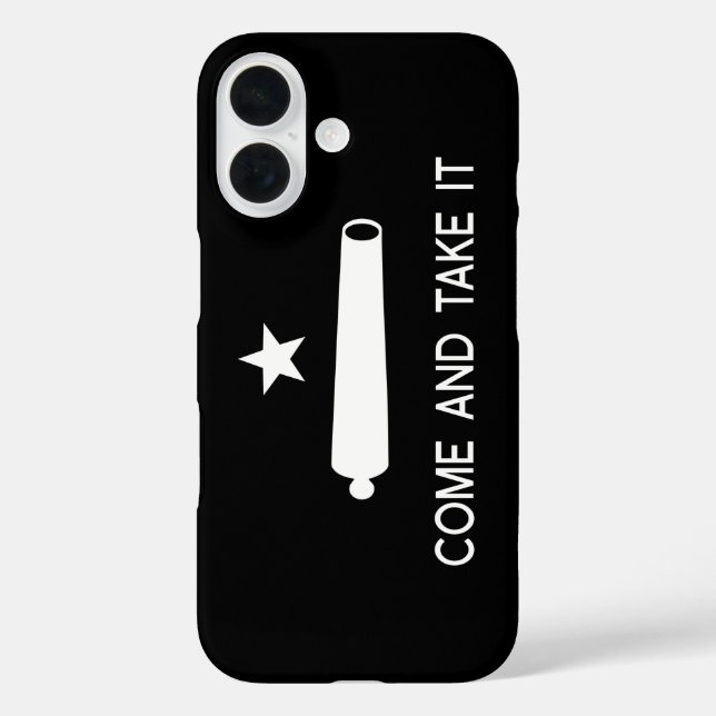 Coques Case-Mate iPhone Venez et prenez le drapeau ~ Texas (Verso)