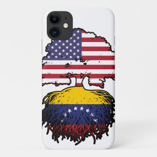 Case-Mate iPhone Case Vénézuélienne Américaine Etats-Unis drapeau des ra