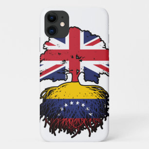 Case-Mate iPhone Case Vénézuélienne Royaume-Uni drapeau des racines d'ar