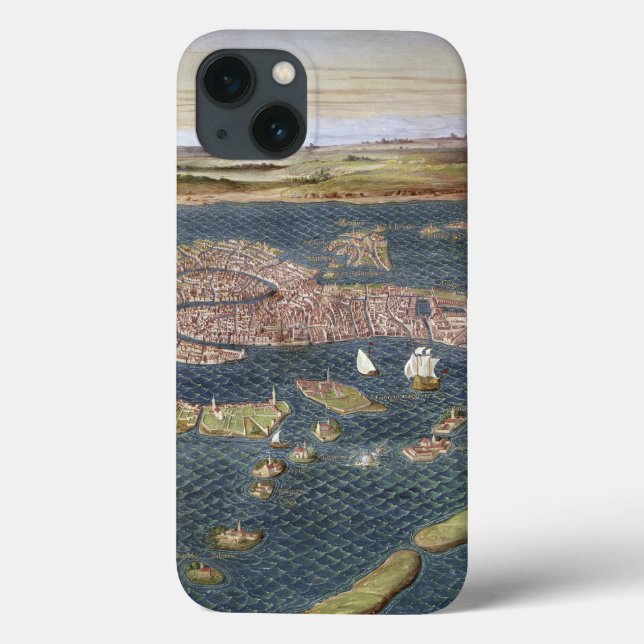 COQUES Case-Mate iPhone VENICE : MAP, 16TH CENTURY (Verso)
