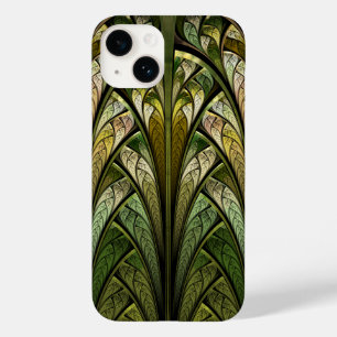 Coques Pour iPhone Vent vert Abstrait en verre ciselé West