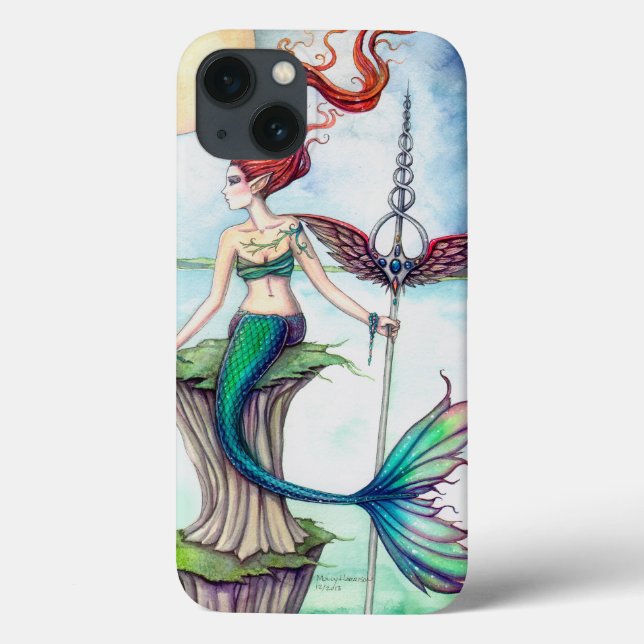 Coques Case-Mate iPhone Vents ou Irlande Mermaid Fantasy Art (Verso)