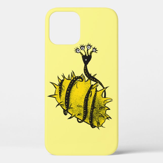 Coques Case-Mate iPhone Ver Drôle Et Châtaigne Coquille Étrange Créature (Verso)