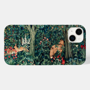 Coque Case-Mate iPhone VERDURE, Hares d'ANIMAUX FORESTIERS, Renard, Flora