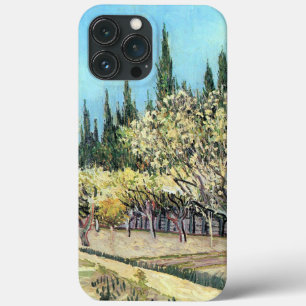 Case-Mate iPhone Case Verger en fleurs bordé de cyprès de Van Gogh