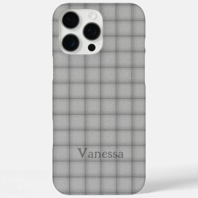 Coques Case-Mate iPhone Vérificateur de couleur préférée de carrés gonflés (Verso)