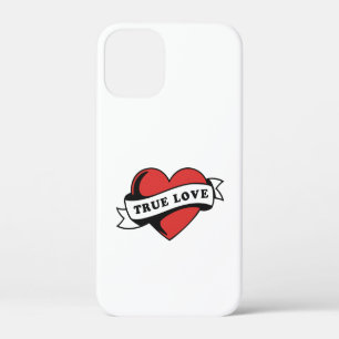 Case-Mate iPhone Case Véritable amour Tatouage Coeur Design romantique
