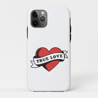 Case-Mate iPhone Case Véritable amour Tatouage Coeur | Design romantique