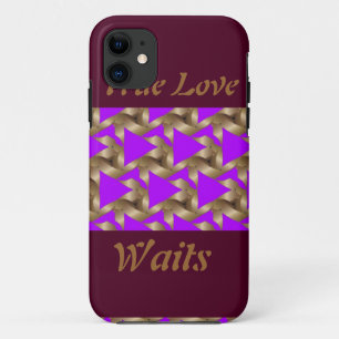 Coques Pour iPhone Véritable cas de téléphone d'attente d'amour