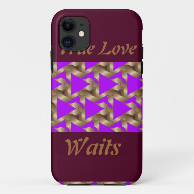 Coques Case-Mate iPhone Véritable cas de téléphone d'attente d'amour (Dos)