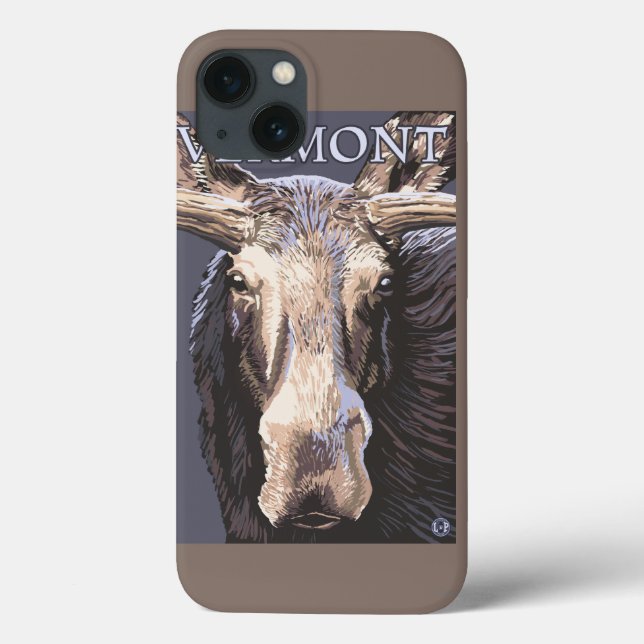 Coques Case-Mate iPhone VermontMoose en haut (Verso)