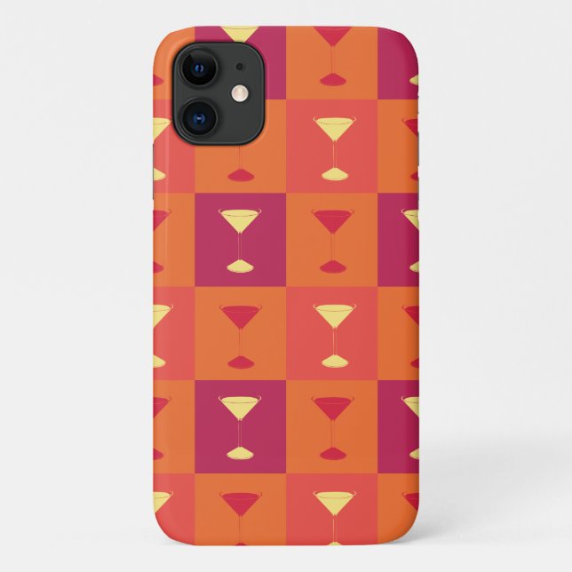 Coques Case-Mate iPhone Verre à Martini Pop Art (Dos)