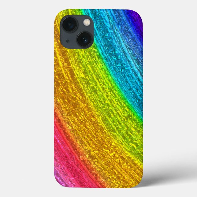Coques Case-Mate iPhone Verre arc-en-ciel Art 1 (Verso)