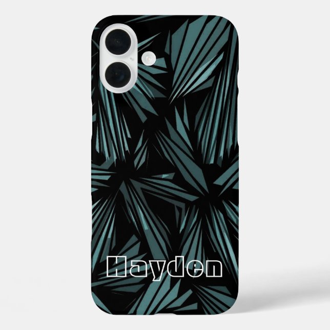 Coques Case-Mate iPhone Verre brisé Abstrait cool Personnalisé (Verso)