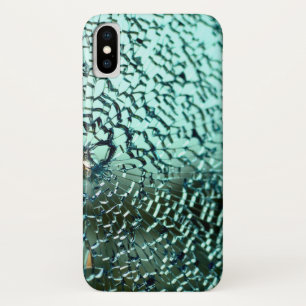 Case-Mate iPhone Case Verre brisé craqué turquoise