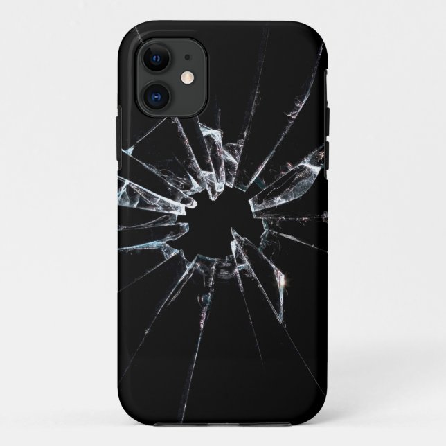 Coques Case-Mate iPhone Verre cassé no 1 (Dos)