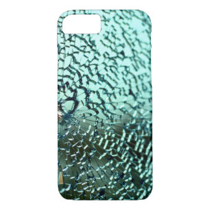 Case-Mate iPhone Case Verre cassé turquoise