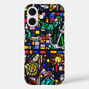 Coque Pour iPhone 16 verre coloré