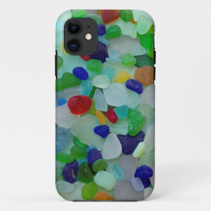 Coques Pour iPhone Verre de mer, photo en verre de plage