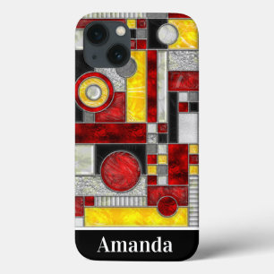 Case-Mate iPhone Case Verre jaune rouge