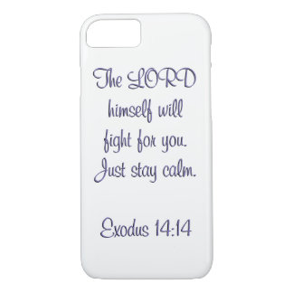 Coque iPhone 7 Vers de la couverture w/scripture de téléphone