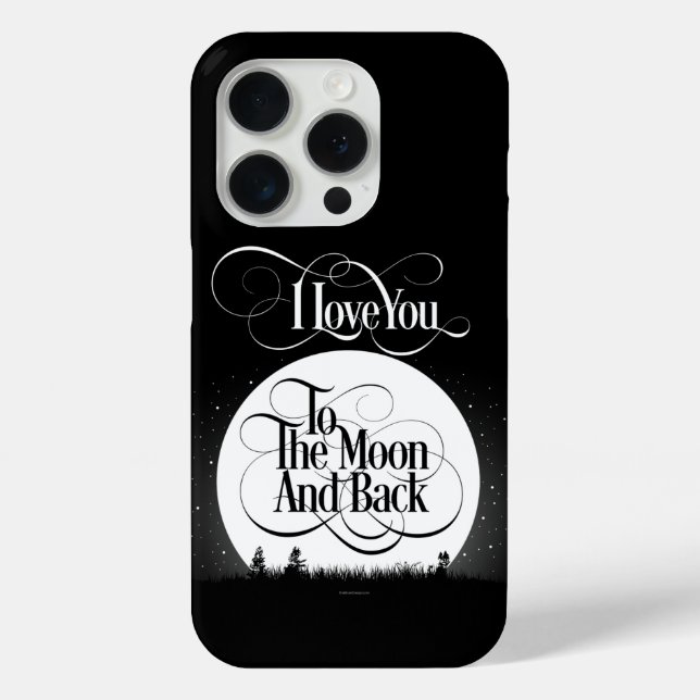 Coques Case-Mate iPhone Vers La Lune Et Retour (Verso)