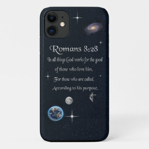 Case-Mate iPhone Case verset biblique chrétien Romains 8:28