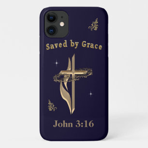 Case-Mate iPhone Case Verset biblique sauvé par Grace