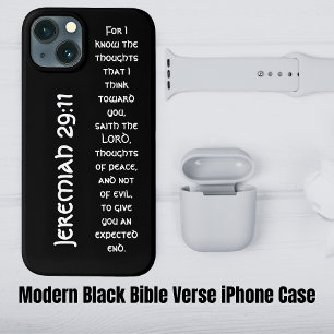 Case-Mate iPhone Case Verset moderne de la Bible Noire