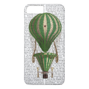 Coque iPhone 8 Plus/7 Plus Vert ballon à air chaud hiérarchisé
