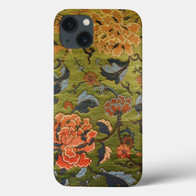 Coques Case-Mate iPhone Vert brocade chinois (Verso)