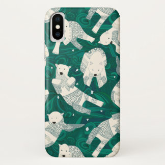 Etui iPhone Case-Mate vert de l'ours polaire arctique