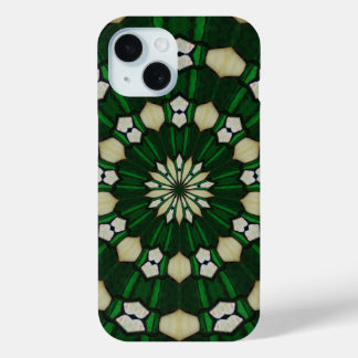 Coque Case-Mate iPhone Vert émeraude et verre d'ivoire